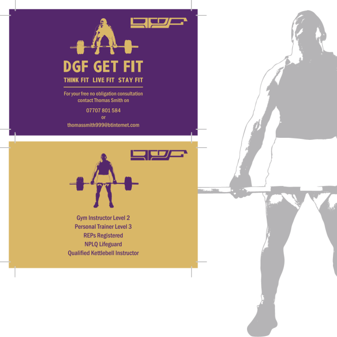 DGF Business Card Design